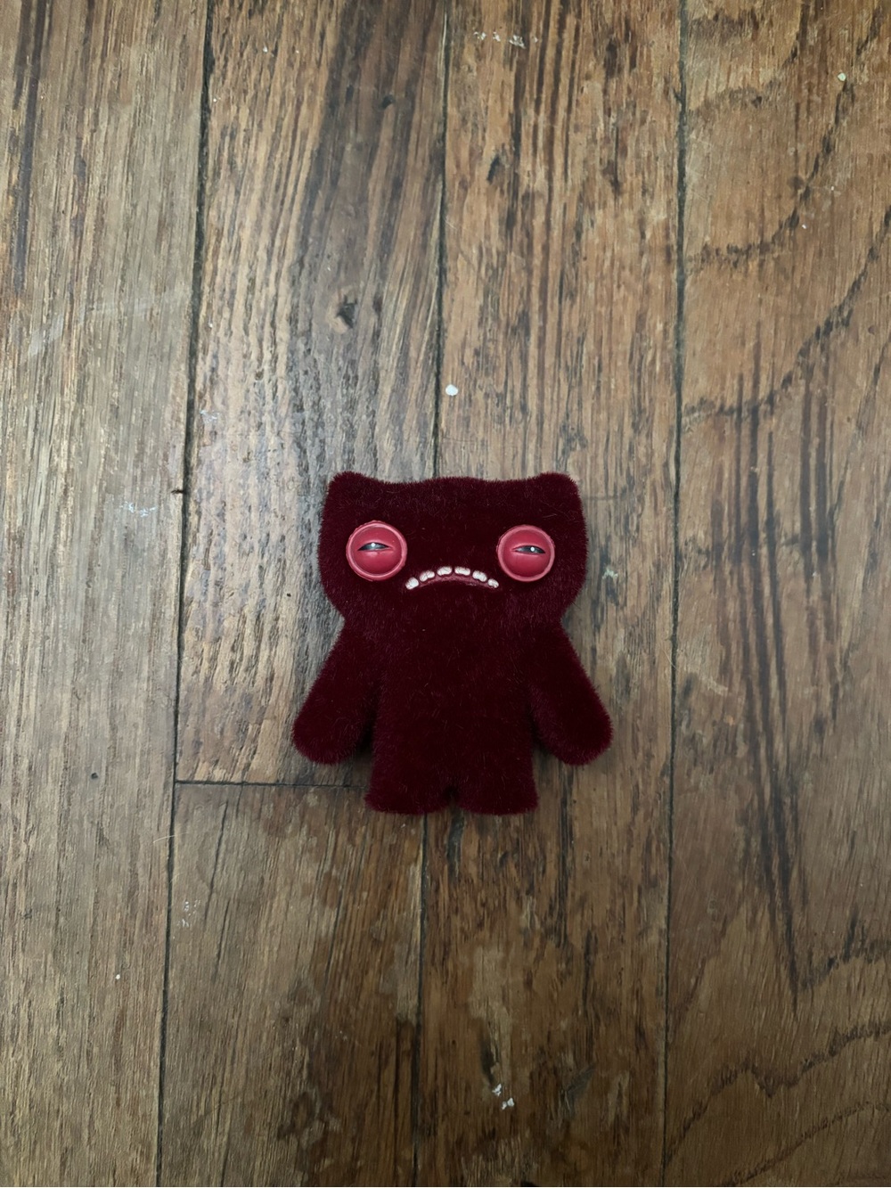 fuggler flocked figurine